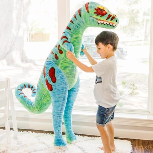 Melissa & Doug Jumbo T-Rex Dinosaur - Lifelike Stuffed Animal (over 4 feet tall) in Saudi Arabia