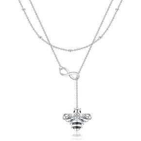 MONGAS Tree of Life/Lotus/Daisy/Layered Necklace Sterling Silver Stacked Layered Choker Necklace Jewelry Gifts for Women