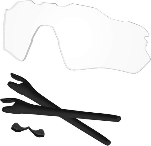 عدسات مسار Predrox Radar EV ومجموعات مطاطية بديلة لنظارة Oakley الشمسية OO9208 المستقطبة in Kuwait