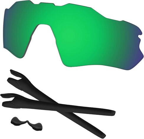 عدسات مسار Predrox Radar EV ومجموعات مطاطية بديلة لنظارة Oakley الشمسية OO9208 المستقطبة in Kuwait