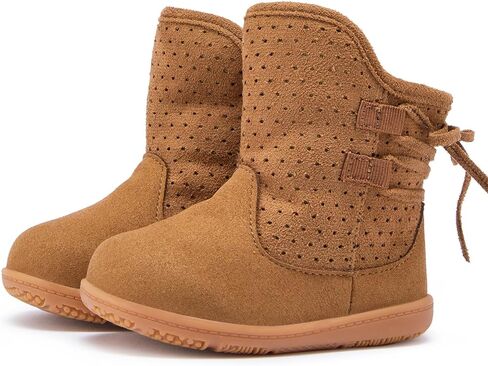 BMCiTYBM أحذية أطفال طويلة صبي فتاة الشتاء الثلوج الأحذية الدافئة الرضع الأولى أحذية مشي في الهواء الطلق داخلي 6 9 12 18 24 شهرا in Kuwait