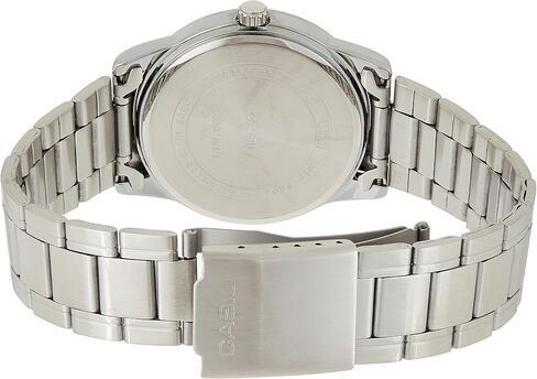 Casio #MTP-V001D-1B Men's Standard Stainless Steel Easy Reader Black Dial Watch in Saudi Arabia