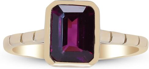 Gin & Grace 14K Yellow Gold Genuine Rodholite Ring for women in Saudi Arabia