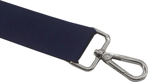 Cedrainy Suspenders for Men 3 Swivel Hooks 1.4 Inch Wide Adjustable Elastic Braces with Heavy Duty Belt Loops in Kuwait