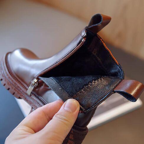 أحذية baobeijiadao مريحة وأنيقة وكعب مكتنز لتشيلسي للأطفال الصغار/الأطفال الصغار in Kuwait