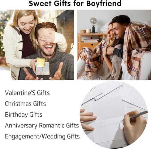 أساور للأزواج من NANOOER هدايا لصديقي وصديقتي ورفيق الروح للزوج والزوجة والخطيب والخطيبة، هدايا لها ولها في عيد الحب والذكرى السنوية والخطوبة وأعياد الميلاد وهدايا عيد الميلاد له ولها أساور متطابقة للأزواج in Kuwait