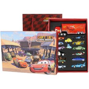 15PCS Car Toys 2 3 Cruz Sheriff The King Car Diecast Toy Set for Kids Boys