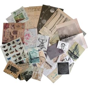 خمر سكرابوكينغ المواد ورقة diy ملصق مجموعة النباتات الحشرات الحيوان ريترو الأشياء الزخرفية diy التسمية الفن الحرفية سكرابوكينغ مخطط ألبوم يوميات يوميات الرسالة in Kuwait