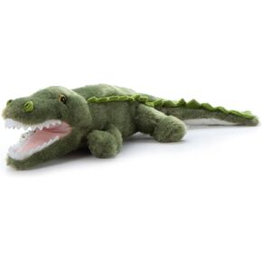 The Petting Zoo Alligator Stuffed Animal, Gifts for Kids, Wild Onez Zoo Animals, Green Alligator Plush Toy 16 inches in Saudi Arabia