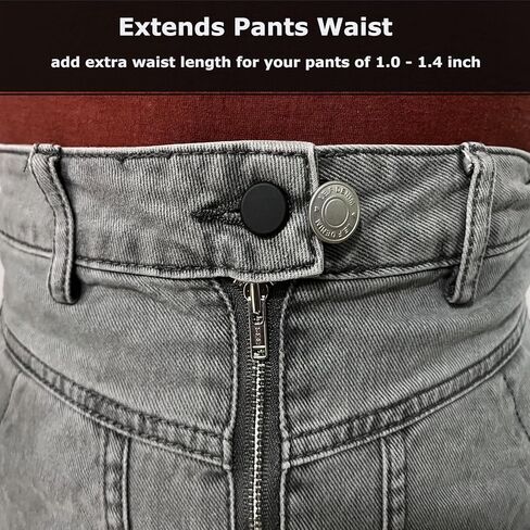 18 قطعة موسع أزرار البنطلون، موسعات الخصر للسراويل للرجال والنساء، موسعات عروة مرنة للسراويل والجينز والسراويل (3 ألوان) in Kuwait