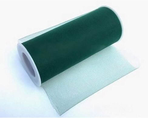 Tulle Fabric - 6 Inches Wide X 25 Yards (Navy Blue) in Saudi Arabia