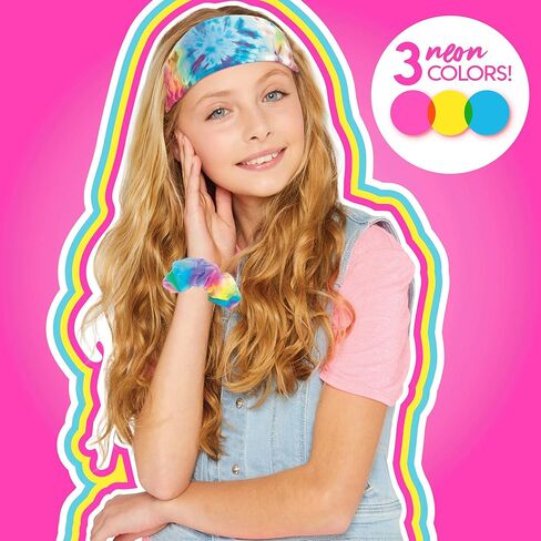 جست ماي ستايل مجموعة صبغ تاي داي من هورايزون جروب يو اس ايه، ابتكر 3 اساسيات نهارية ناعمة لصبغ المنتجعات الصحية مع الوان قلم ماركر نابضة بالحياة وخالية من الفوضى، مجموعة صبغ تاي داي للاطفال in Kuwait