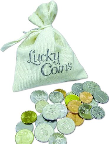 Lucky Coins in Canvas Bag in Saudi Arabia