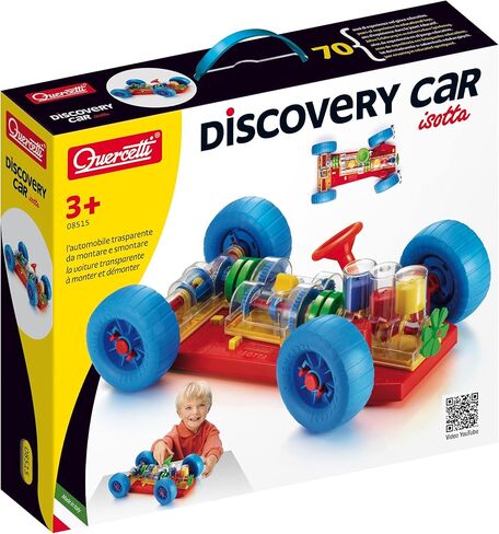 سيارة Quercetti Isotta Discovery - مقدمة بسيطة للأعمال الداخلية للسيارة (صُنع في إيطاليا. in Kuwait