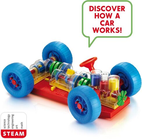 سيارة Quercetti Isotta Discovery - مقدمة بسيطة للأعمال الداخلية للسيارة (صُنع في إيطاليا. in Kuwait