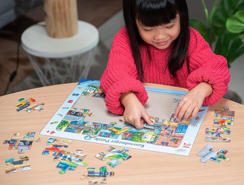 Ravensburger 05142 Children's Puzzle Busy Construction Site 24 Pieces in Saudi Arabia