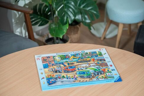Ravensburger 05142 Children's Puzzle Busy Construction Site 24 Pieces in Saudi Arabia