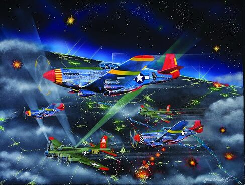 أحجية تركيب صور من 500 قطعة لمقاتلي الليل - The Tuskagee Airmen من Robert West in Kuwait