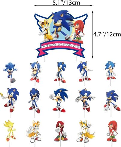 Hedgehog Birthday Party Supplies 33 Packs, 16 Tissues + 16 Plates + 1 Tablecloth in Kuwait