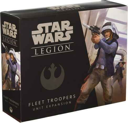 Star Wars Legion Fleet Troopers EXPANSION | Two Player Battle Game | Miniatures Game | Strategy Game for Adults and Teens | Ages 14 and up | Average Playtime 3 Hours | Made by Atomic Mass Games in Saudi Arabia