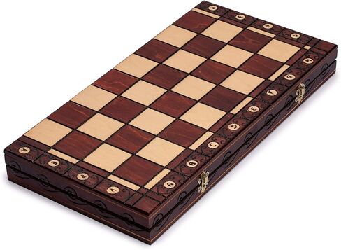 مجموعة العاب شطرنج اوروبية عالمية، 60 سم، امباسادور in Kuwait