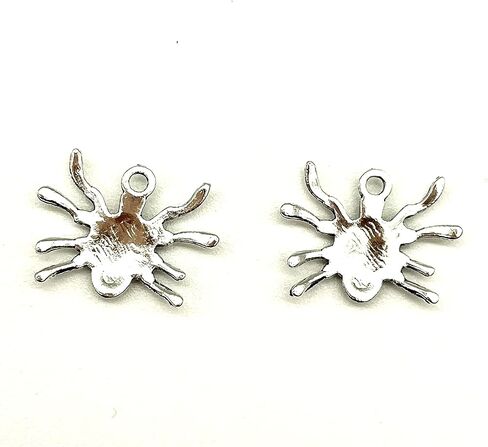 Artist Unknown 20PC Antique Silver Handcuffs Charms Pendants for Jewelry Bracelet Necklace DIY Craft Making 17mmx12mm in Saudi Arabia