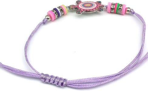 مجموعة إيليسا ميراكيل مكونة من 12 قطعة من سوار قابل للتعديل للأطفال بتصميم بومة وحيد القرن وبومة ومنسوجة من 12 قطعة, حجر الراين in Kuwait