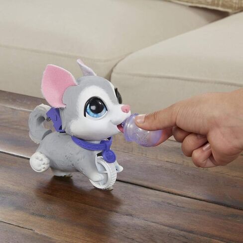 furReal Peealots Lil’ Wags Husky Interactive Pet Toy, Ages 4 and Up in Kuwait