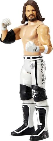 مجسم شخصية WWE Basic Aj Styles، قابل لاتخاذ الوضعيات مقاس 15.24 سم وقابل للتجميع للأعمار من 6 سنوات فما فوق in Saudi Arabia