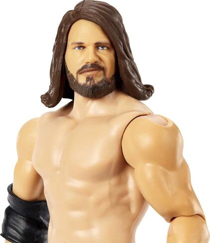 مجسم شخصية WWE Basic Aj Styles، قابل لاتخاذ الوضعيات مقاس 15.24 سم وقابل للتجميع للأعمار من 6 سنوات فما فوق in Saudi Arabia