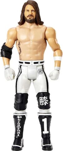 مجسم شخصية WWE Basic Aj Styles، قابل لاتخاذ الوضعيات مقاس 15.24 سم وقابل للتجميع للأعمار من 6 سنوات فما فوق in Saudi Arabia