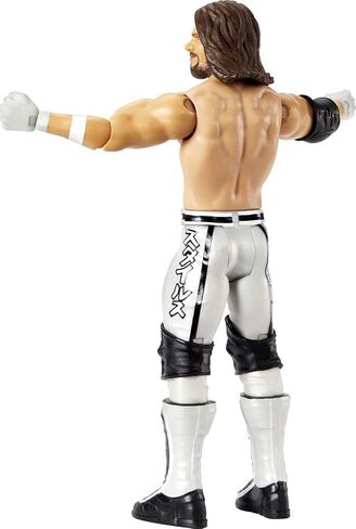 مجسم شخصية WWE Basic Aj Styles، قابل لاتخاذ الوضعيات مقاس 15.24 سم وقابل للتجميع للأعمار من 6 سنوات فما فوق in Saudi Arabia