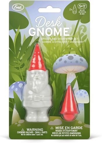 Desk GNOME, Pencil Sharpener and Eraser Set in Saudi Arabia