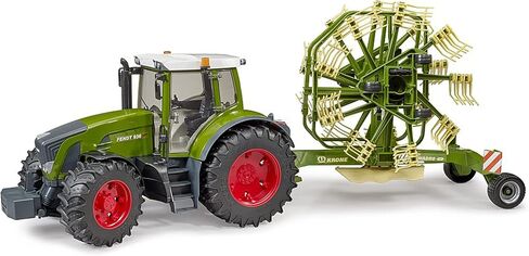 Krone Dual Rotary Swath Windrower in Saudi Arabia