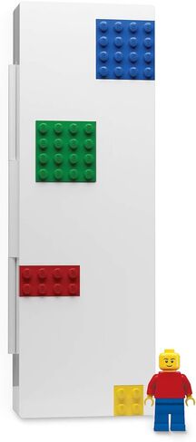 Lego Stationery Pencil Box with Four Building Bricks and Lego Minifigure (Minifigure Colors May Vary) in Saudi Arabia
