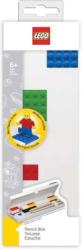 Lego Stationery Pencil Box with Four Building Bricks and Lego Minifigure (Minifigure Colors May Vary) in Saudi Arabia