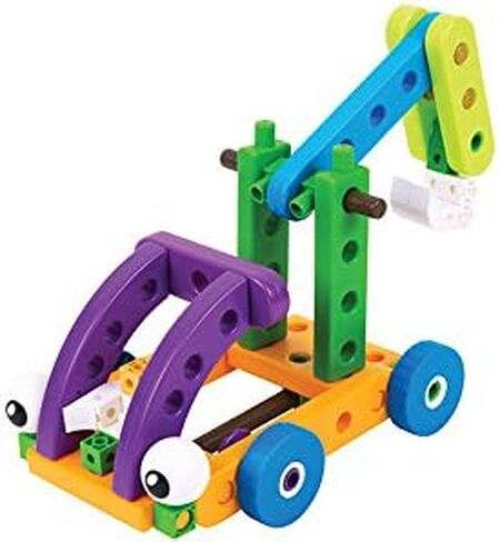 Thames & Kosmos Kids First Automobile Engineer Kit | STEM | 32 Page Full-Color Illustrated Storybook | Ages 3+ | Preschoolers & Kindergartners | Develop Fine Motor Skills | Parents’ Choice Gold Award in Saudi Arabia