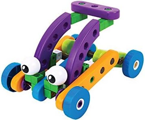 Thames & Kosmos Kids First Automobile Engineer Kit | STEM | 32 Page Full-Color Illustrated Storybook | Ages 3+ | Preschoolers & Kindergartners | Develop Fine Motor Skills | Parents’ Choice Gold Award in Saudi Arabia