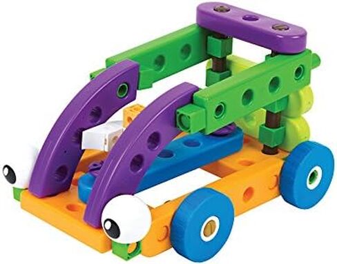 Thames & Kosmos Kids First Automobile Engineer Kit | STEM | 32 Page Full-Color Illustrated Storybook | Ages 3+ | Preschoolers & Kindergartners | Develop Fine Motor Skills | Parents’ Choice Gold Award in Saudi Arabia