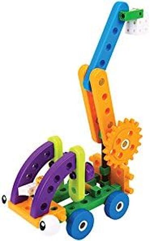 Thames & Kosmos Kids First Automobile Engineer Kit | STEM | 32 Page Full-Color Illustrated Storybook | Ages 3+ | Preschoolers & Kindergartners | Develop Fine Motor Skills | Parents’ Choice Gold Award in Saudi Arabia