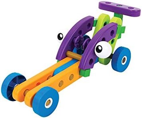 Thames & Kosmos Kids First Automobile Engineer Kit | STEM | 32 Page Full-Color Illustrated Storybook | Ages 3+ | Preschoolers & Kindergartners | Develop Fine Motor Skills | Parents’ Choice Gold Award in Saudi Arabia