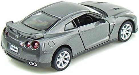 KiNSMART 2009 Nissan GT-R R35 Gray 5" 1:36 Scale Die Cast Metal Model Toy Car w/Pullback Action in Saudi Arabia