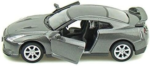 KiNSMART 2009 Nissan GT-R R35 Gray 5" 1:36 Scale Die Cast Metal Model Toy Car w/Pullback Action in Saudi Arabia