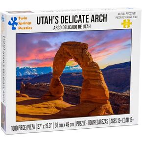 احجية جيغسو 1000 قطعة من توين سبرينج جودز، قوس يوتا الرقيق، 1000 قطعة in Kuwait