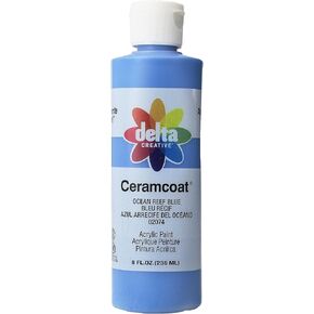 Delta Creative Ceramcoat Acrylic Paint in Assorted Colors (8 oz), 20018, Antique White in Kuwait