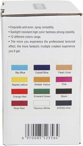 طلاء البخاخة الأكريليك TIMBERTECH Ⅱ، مجموعة ألوان البخاخة الاحترافية، طلاء نموذج أكريليك 12 × 30 مل، أساس مائي سريع الجفاف، للفنانين والطلاب والمبتدئين in Kuwait