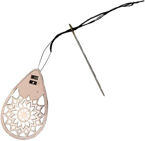 4 قطع من خيوط الإبرة، خيوط الخياطة من الفولاذ المقاوم للصدأ، أكثر ملاءمة لإكمال الحرف اليدوية عبر الغرز DIY in Kuwait