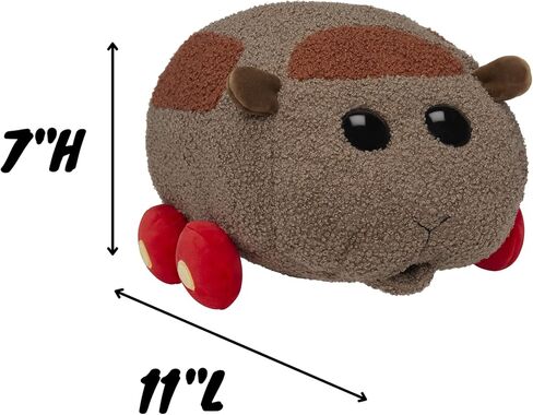 دمية تيدي محشوة فائقة النعومة مقاس 11 انش من بوي بوي مولكار، لعبة قطيفة متوسطة الحجم، هدية للاطفال البنات والاولاد وهواة الجمع من سن 3 و4 و5 و6 و7 سنوات فما فوق in Kuwait