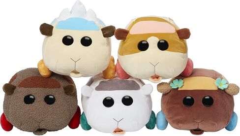 دمية تيدي محشوة فائقة النعومة مقاس 11 انش من بوي بوي مولكار، لعبة قطيفة متوسطة الحجم، هدية للاطفال البنات والاولاد وهواة الجمع من سن 3 و4 و5 و6 و7 سنوات فما فوق in Kuwait