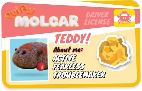 دمية تيدي محشوة فائقة النعومة مقاس 11 انش من بوي بوي مولكار، لعبة قطيفة متوسطة الحجم، هدية للاطفال البنات والاولاد وهواة الجمع من سن 3 و4 و5 و6 و7 سنوات فما فوق in Kuwait